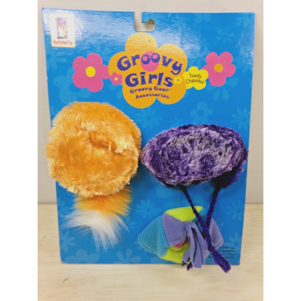 Manhattan Toy 2001 Groovy Girls Groovy Gear Toasty Chapeaus #103260 Headgear NEW